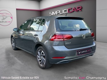 Volkswagen golf 1.4 tsi 125 ch dsg7 sound - carplay - camera occasion champigny-sur-marne (94) simplicicar simplicibike france