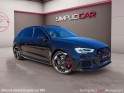 Audi rs3 sportback 400ch s tronic 7 quattro noir mythic / État neuf / toit pano. ouvrant / suivi complet audi occasion...