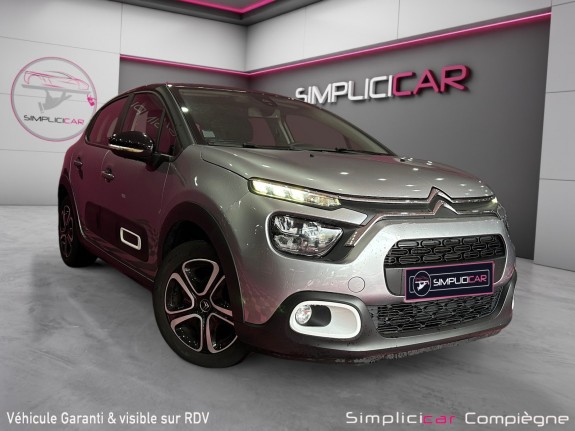 Citroen c3 feel 100 ch bvm6 - carplay - faible km - occasion simplicicar compiegne simplicicar simplicibike france