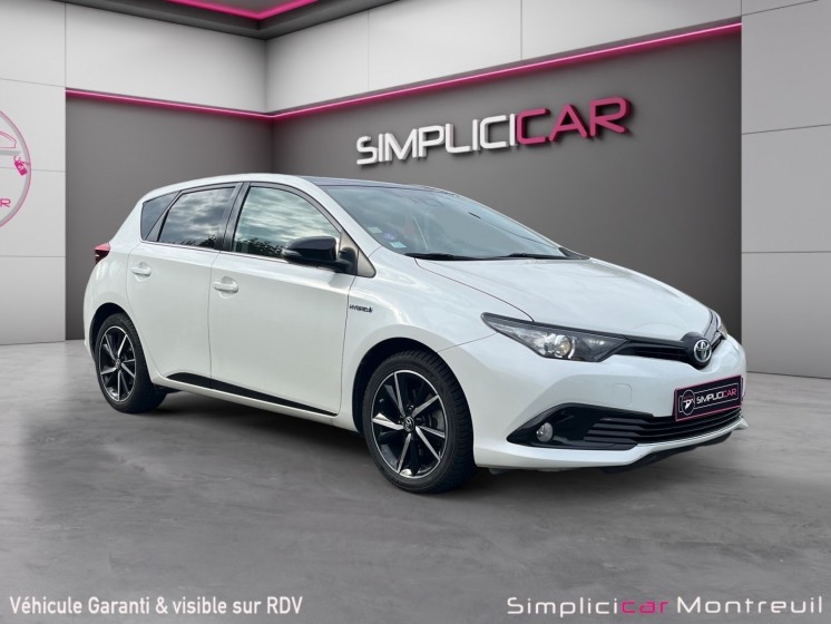 Toyota auris rc18 hybride 136h collection - tva recuperable  - jantes - camera de recul occasion champigny-sur-marne (94)...