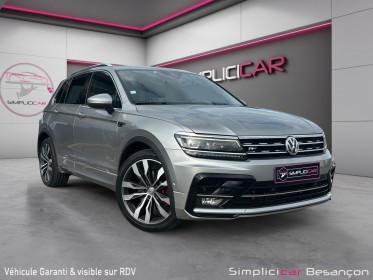 Volkswagen tiguan 2.0 tdi 190 dsg7 4motion r-line occasion simplicicar besanÇon simplicicar simplicibike france