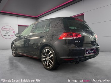 Volkswagen golf 1.4 tsi 125ch dsg7 carat park pilot rÉgulateur de vitesse adaptatif dynaudio occasion montpellier (34)...