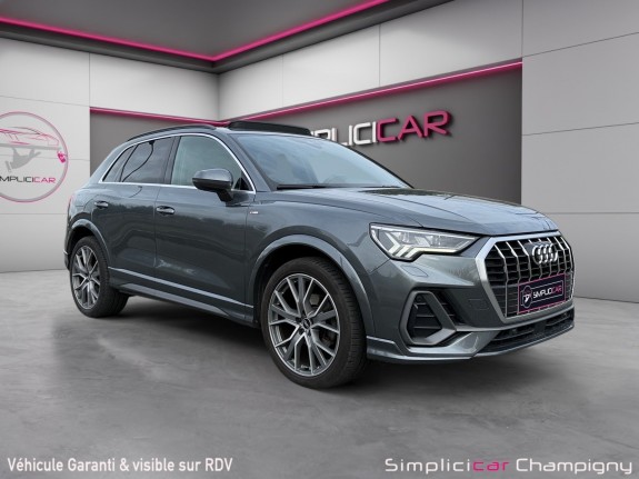 Audi q3 q3 35 tdi 150 ch s line / sline - toit ouvrant - 360 - matrix led occasion champigny-sur-marne (94) simplicicar...