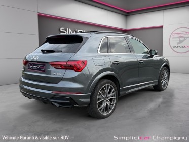 Audi q3 q3 35 tdi 150 ch s line / sline - toit ouvrant - 360 - matrix led occasion champigny-sur-marne (94) simplicicar...