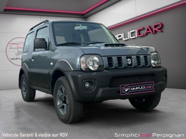 Suzuki jimny 1.3 vvt jlx - peinture neuve gris storm, attelage - garantie 12 mois occasion simplicicar perpignan  simplicicar...