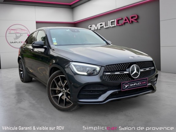 Mercedes glc coupe 400 d 4matic amg line/toit ouvrant/siÈges chauffants /carplay/camera 360° radar av... occasion...