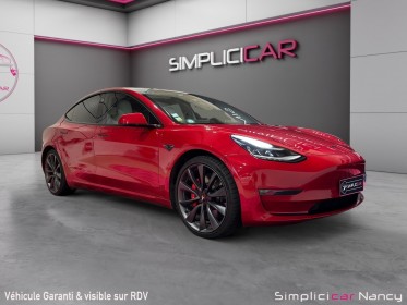 Tesla model 3 performance //  garantie tesla moteur batterie jusque 12-2027 occasion simplicicar nancy simplicicar...