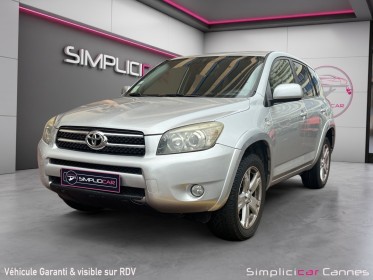 Toyota rav4 iii d-4d177 clean power occasion cannes (06) simplicicar simplicibike france