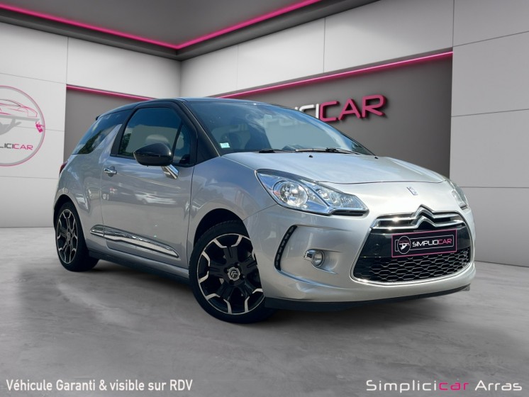 Citroen ds3 hdi 110 fap 109gr sport chic occasion simplicicar arras  simplicicar simplicibike france