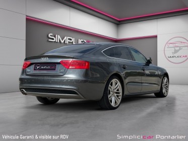 Audi a5 sportback quattro s line v6 3.0 tdi 245 s tronic 7 occasion simplicicar pontarlier simplicicar simplicibike france