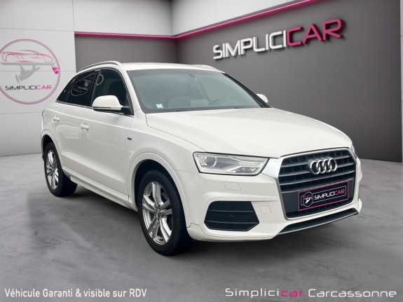 Audi q3 2.0 tdi ultra 150 s-line occasion simplicicar carcassonne simplicicar simplicibike france