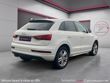 Audi q3 2.0 tdi ultra 150 s-line occasion simplicicar carcassonne simplicicar simplicibike france