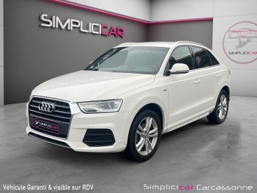 Audi q3 2.0 tdi ultra 150 s-line occasion simplicicar carcassonne simplicicar simplicibike france