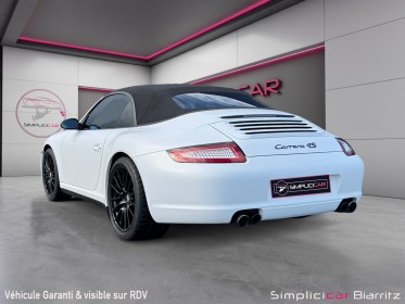 Porsche 911 carrera 4 cabriolet 997 s cabriolet 3.8i tiptronic s a occasion simplicicar biarritz  simplicicar simplicibike...