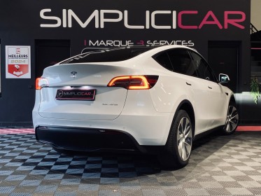 Tesla model y long-range dual motor awd occasion  simplicicar aix les bains simplicicar simplicibike france