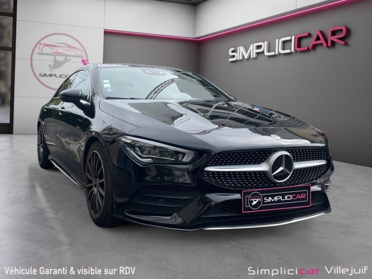 Mercedes cla coupe 2020 200 7g-dct amg line, entretient mercedes, toit ouvrant, carplay, siège électrique, garantie 12 mois...