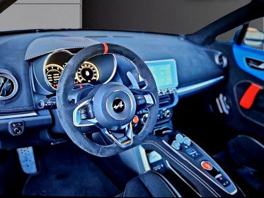 Alpine a110 r 1.8 300 ch/focal premium/française/bleu racing mat/jantes carbones/tva occasion simplicicar lyon ouest...