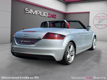 Audi tt roadster 2.0 tdi 170 quattro ambition luxe s tronic 6 occasion simplicicar biarritz  simplicicar simplicibike france