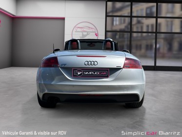 Audi tt roadster 2.0 tdi 170 quattro ambition luxe s tronic 6 occasion simplicicar biarritz  simplicicar simplicibike france