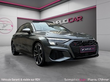 Audi s3 2.0 tfsi 310 quattro s tronic 7 malus payée occasion paris 17ème (75)(porte maillot) simplicicar simplicibike france