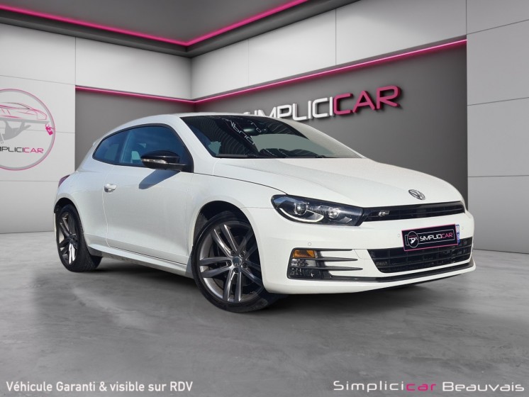 Volkswagen scirocco 2.0 tsi 180 dsg6 r-line - garantie 2 ans occasion parc voitures beauvais simplicicar simplicibike france