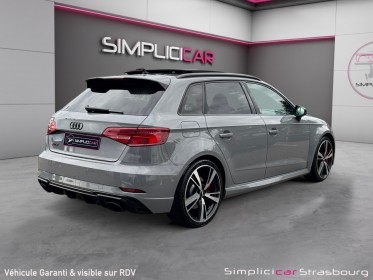 Audi rs3 sportback 2.5 tfsi 400 s tronic 7 quattro malus paye - matrix led - magnetic ride - acc - toit ouvrant - camera -......