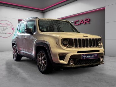 Jeep renegade 1.3 gse t4 150 ch bvr6 limited  attelage - garantie 12 mois occasion  simplicicar nord isere simplicicar...