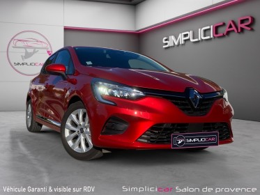 Renault clio v tce 100 zen/radar ar/carplay/financement/garantie occasion simplicicar salon de provence simplicicar...