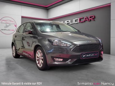 Ford focus titanium 125ch - garantie 12 mois occasion simplicicar nancy simplicicar simplicibike france