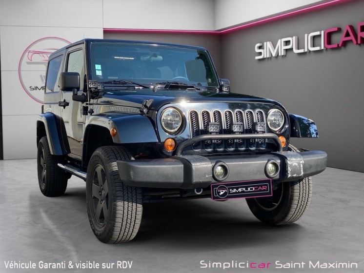 Jeep wrangler 2.8 crd 200 black edition a occasion simplicicar st-maximin simplicicar simplicibike france