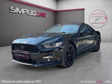 Ford mustang fastback 2.3 ecoboost 317 ch occasion simplicicar lille  simplicicar simplicibike france