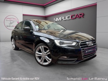 Audi a3 sportback 1.6 tdi 110 s line occasion le raincy (93) simplicicar simplicibike france