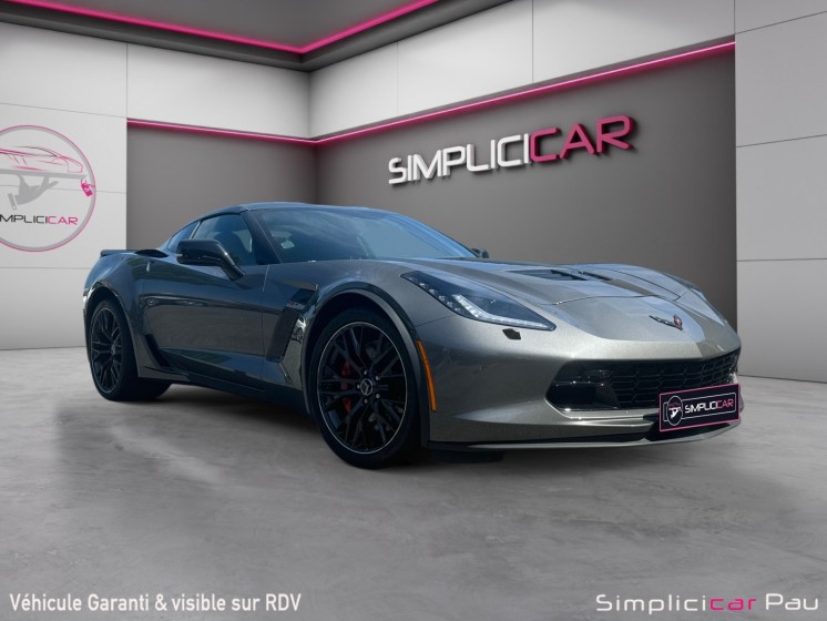 Chevrolet corvette c7 z06  targa 6.2 v8 3lz at8  film de protection xpel ultimate plus occasion simplicicar pau simplicicar...