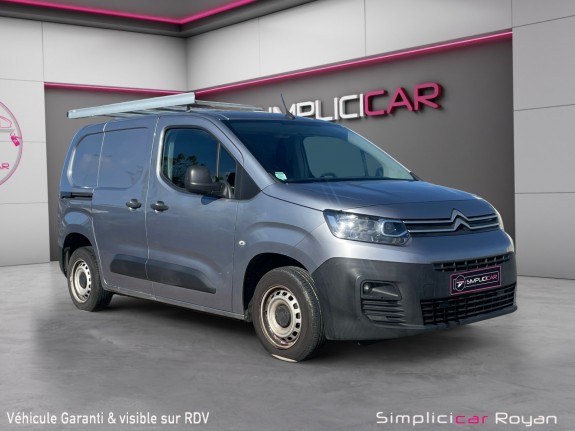 Citroen berlingo taille m 1.5 blue hdi 100ch bvm live tva récupérable révisé  garanti 12 mois occasion simplicicar royan...