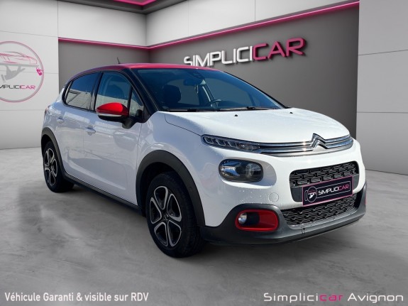 Citroen c3 c3 bluehdi 100 ss bvm5 shine occasion avignon (84) simplicicar simplicibike france