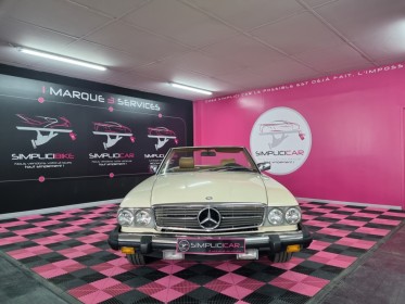 Mercedes 380 sl v8 californien occasion simplicicar lille  simplicicar simplicibike france