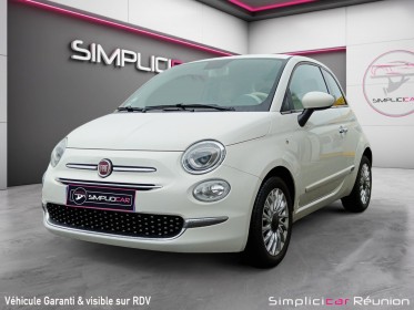 Fiat 500 serie 6 1.2 69 ch lounge occasion réunion ville st pierre simplicicar simplicibike france