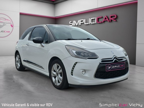 Citroen ds3 1.2 110ch so chic ss garantie 12 mois occasion simplicicar vichy simplicicar simplicibike france