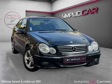 Mercedes classe c coupe sport 220 cdi occasion cannes (06) simplicicar simplicibike france