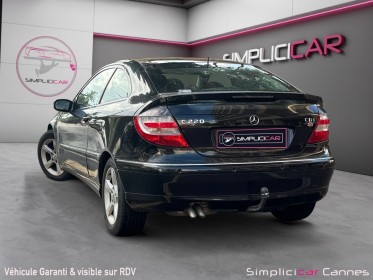 Mercedes classe c coupe sport 220 cdi occasion cannes (06) simplicicar simplicibike france