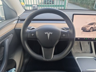 Tesla model y dual motor awd grande autonomie  attelage occasion parc voitures beauvais simplicicar simplicibike france