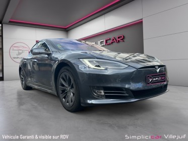 Tesla model s  75d, supercharge vie, autopilote, appel car play, toit panoramique occasion simplicicar villejuif  simplicicar...