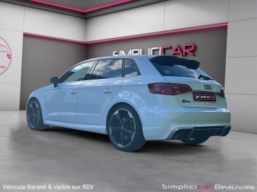 Audi rs3 sportback 2.5 tfsi 367 quattro s tronic 7 - toit ouvrant - garantie 12 mois occasion parc voitures beauvais...