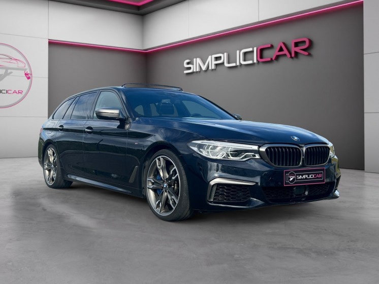 Bmw serie 5 touring g31 m550d xdrive 400 ch bva8 m sport avec garantie 1an/toit ouv/int cuir/harman kardon occasion ...