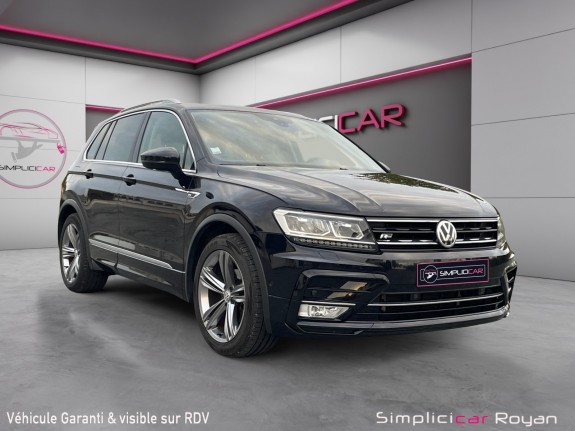 Volkswagen tiguan ii 2.0 tdi 150cv r line garantie 12 mois occasion simplicicar royan simplicicar simplicibike france