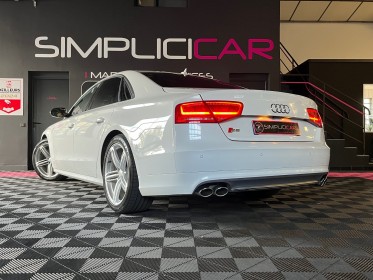 Audi s8 s8 v8 4.0 tfsi 520 quattro sport tiptronic 8 a -  intérieur carbone - garantie 12 mois - occasion  simplicicar aix...