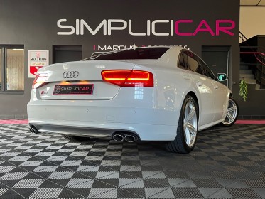 Audi s8 s8 v8 4.0 tfsi 520 quattro sport tiptronic 8 a -  intérieur carbone - garantie 12 mois - occasion  simplicicar aix...