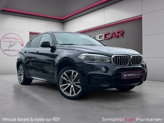 Bmw x6 f16 xdrive40d 313 ch m sport a occasion simplicicar pontarlier simplicicar simplicibike france