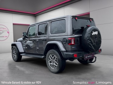 Jeep wrangler my21 unlimited 4xe 2.0 l t 380 ch phev 4x4 bva8 sahara occasion simplicicar limoges  simplicicar simplicibike...