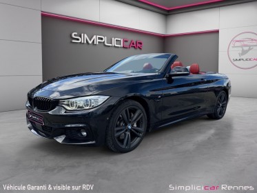 Bmw serie 4 cabriolet f33 435d xdrive 313 ch m sport a occasion simplicicar rennes simplicicar simplicibike france